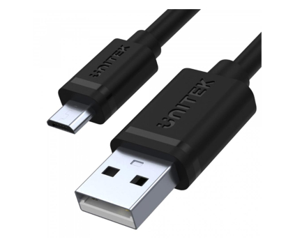 Kabel UNITEK Kabel USB - microUSB 2.0, 1,5M, M/M; Y-C434GBK